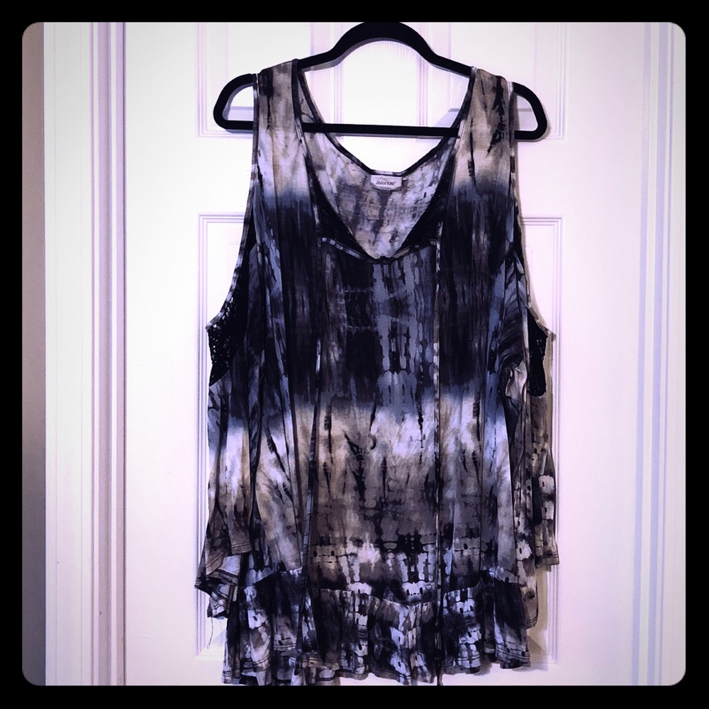 Avenue Tie Dye Blouse